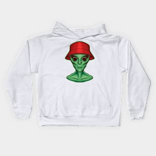 Alien Hat Kids Hoodie